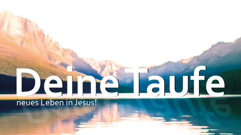 Taufgottesdienst mit Martin Wilhelm am 28. September um 17 Uhr