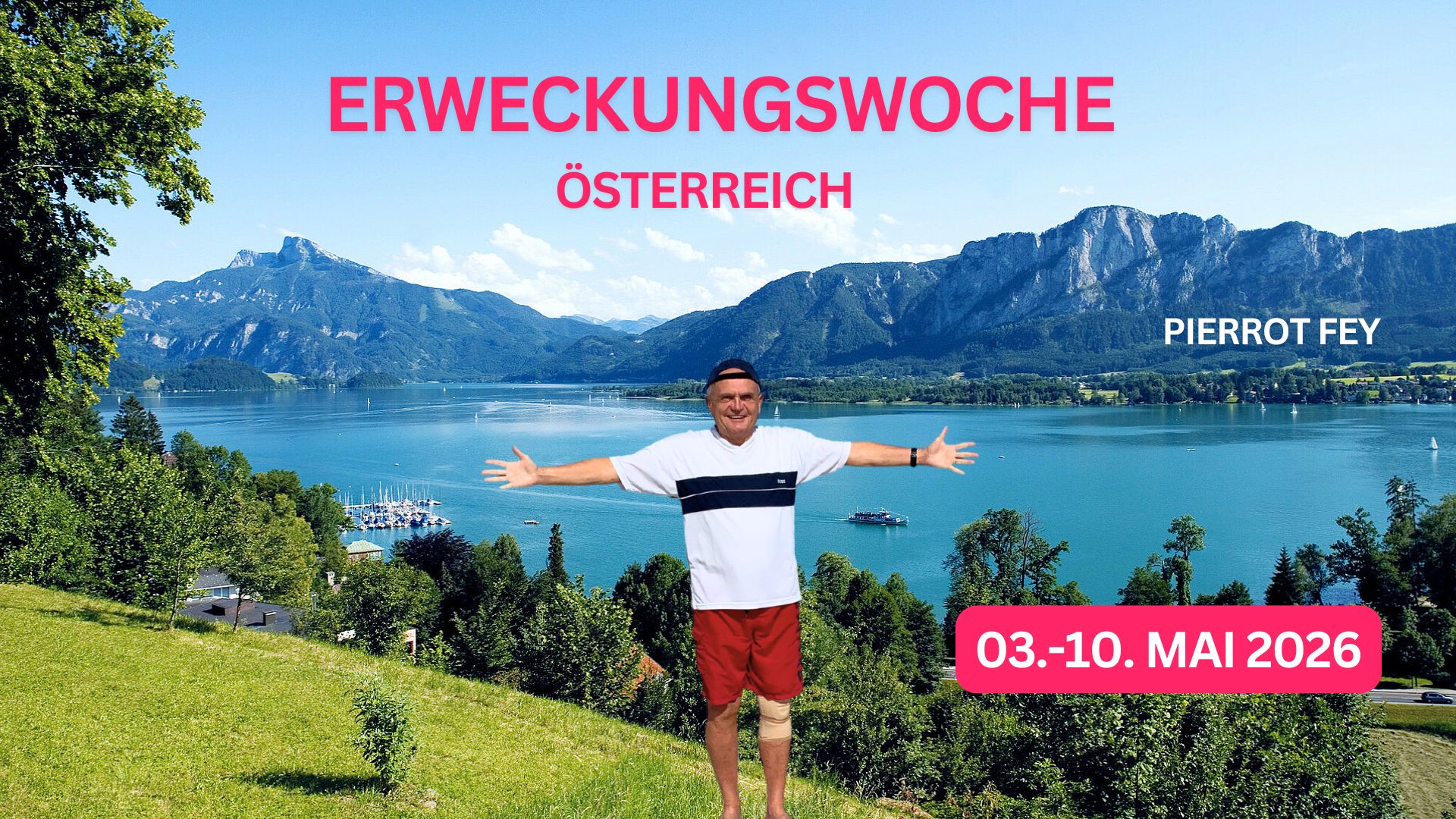 <b>Gebetsarmee in Österreich</b><br>mit Pierrot Fey<br>03.-10. 05. 2026