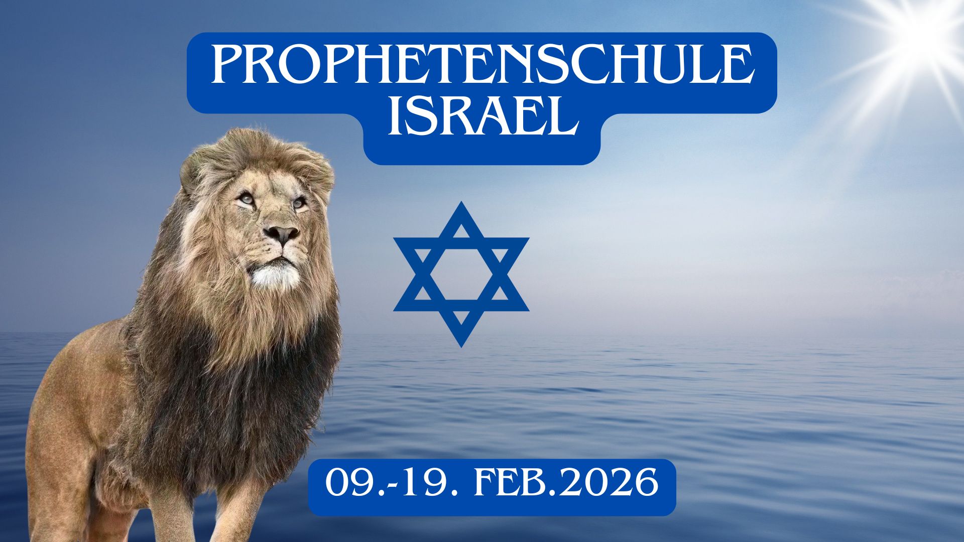 Prophetenschule ISRAEL 2026 mit Pierrot Fey