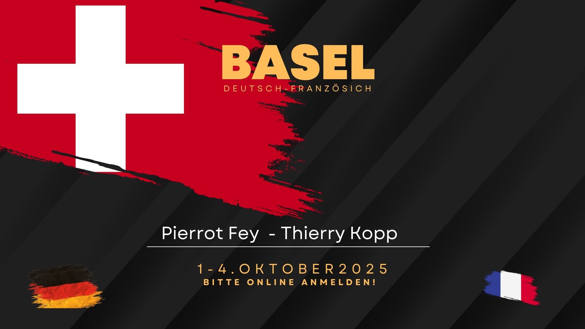 Pierrot Fey & Thierry Kopp in Basel, 01.-04. Oktober 2025