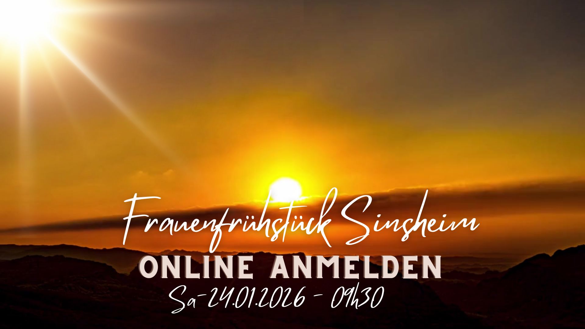 <b>Frauenfrühstück Sinsheim</b><br>Pierrot Fey<br>24.01.2026 - 09.30 Uhr