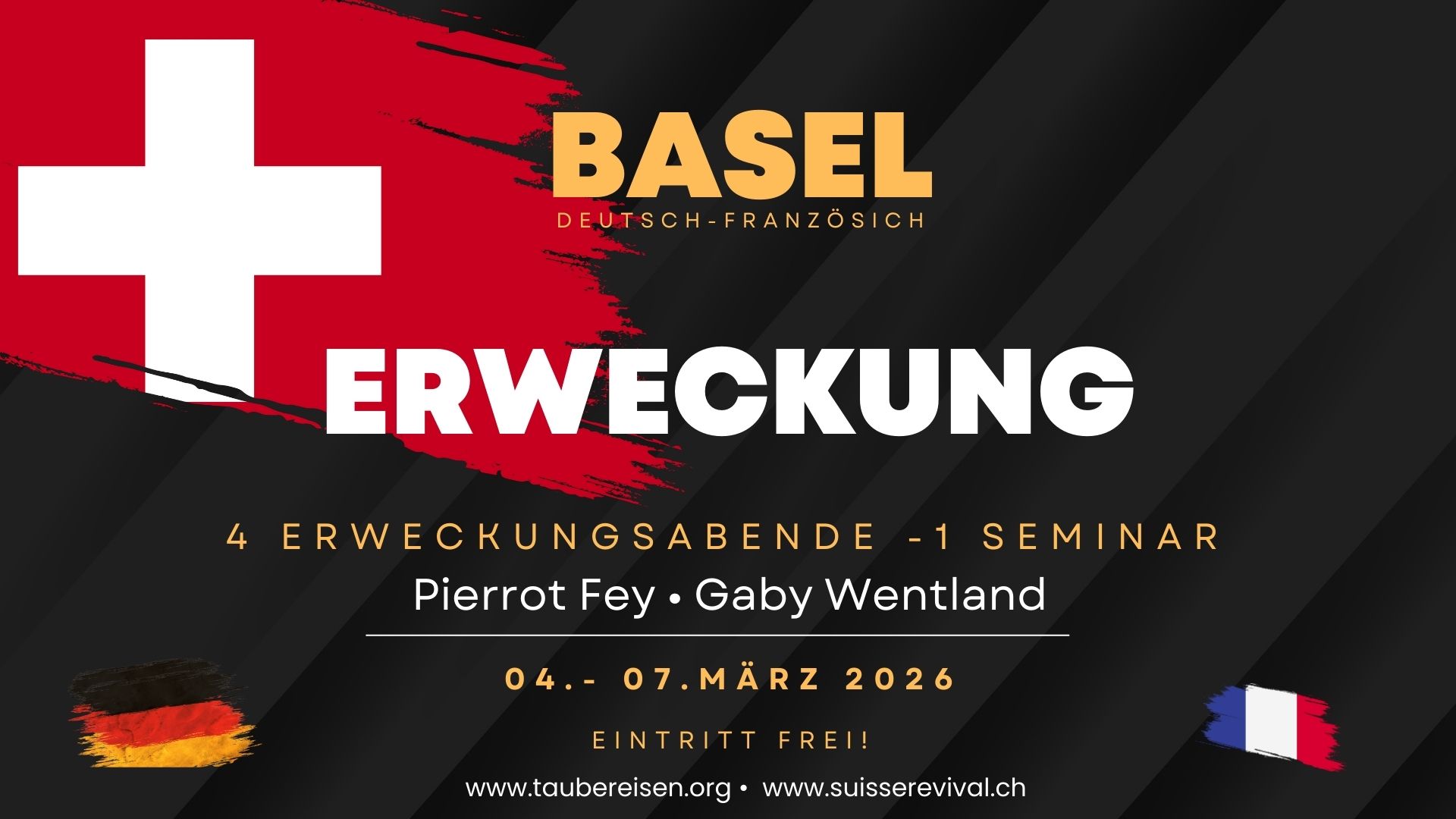 <b>Pierrot Fey & Gaby Wentland</b><br>in Basel, 04.-07. März 2026