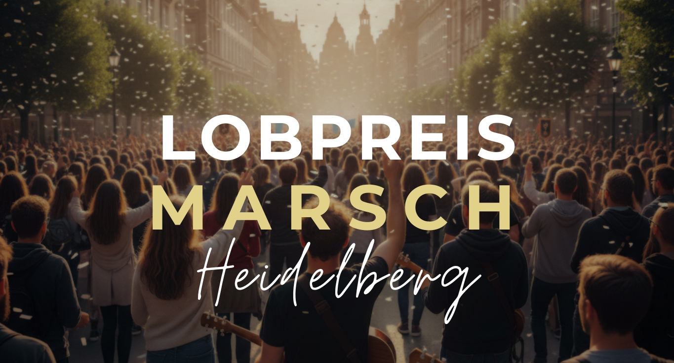 <b>Lobpreismarsch</b><br>mit Josua-David Hinojosa<br>22. Februar um 14 Uhr