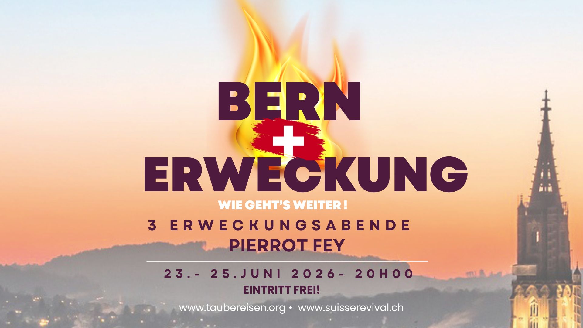 <b>Pierrot Fey in Bern</b><br>23.-25. Juni 2026 - 20h00.<br>français/ Allemand