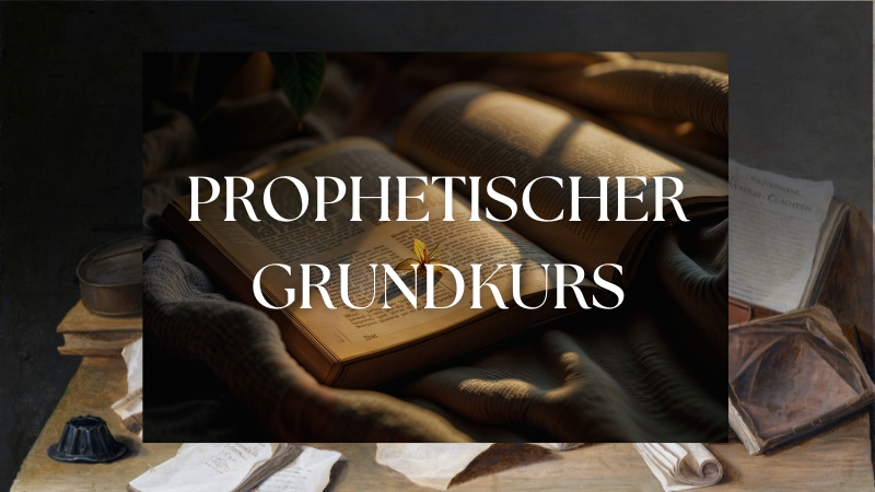 <b>Kurs "Prophetische Grundlagen"</b>