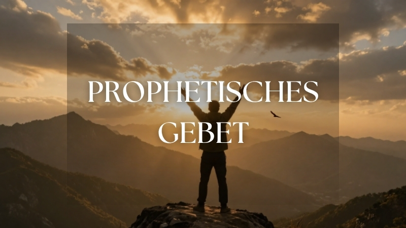 <b>Prophetisches Gebet vor dem Gottesdienst</b><br>Sonntag 12. Juli 15:45-16:45 Uhr